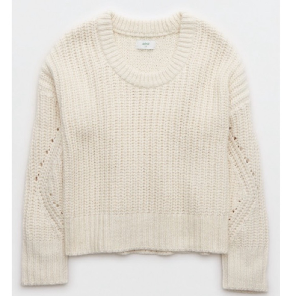 Aerie XXL Cream Sweater